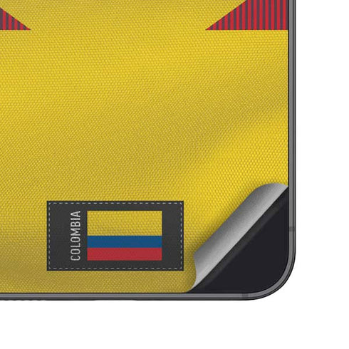Colombia Soccer Flag Galaxy S25 Skin